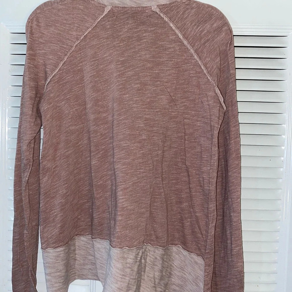 Free People FP Beach Cocoon Cowl Pullover in Pink Sand - Picture 4 of 6